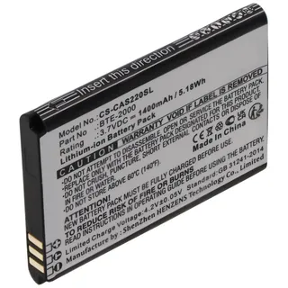 Cameron Sino Akku passend für CAT S22, Caterpillar S22, S22 Flip, ersetzt BTE-2000, 3,7V 1400mAh