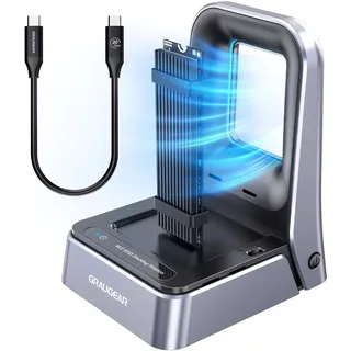 GRAUGEAR Docking Station 4.0 für M.2 NVMe/NGFF SSD USB 3.2