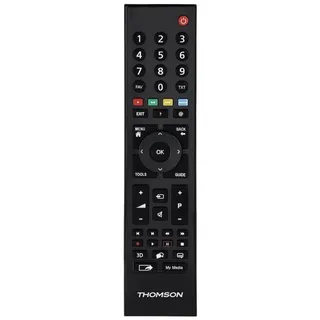 Thomson ROC1117GRU für Grundig TVs (sofort einsatzbereit, lernfähig, SIMPLE Mode, leuchtende Tasten, Infrarot) IR Remote Control