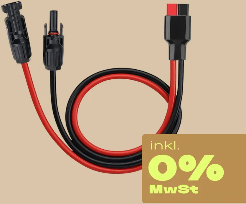 X-TRA Solar-Adapter MC4 auf Anderson - 0% MwSt.