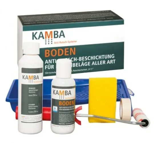 Kamba antimikrobielle Antirutschbeschichtung für Ihren Boden, Anti Rutsch Beschichtung Treppe, 16300