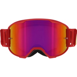 Red Bull SPECT Eyewear Strive Mirrored 006 Motocross Goggles, multicolored, Größe One Size