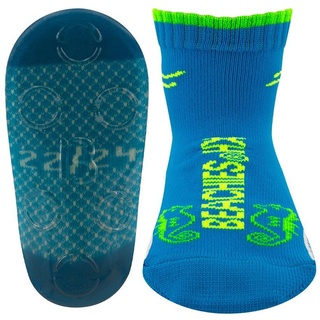 Beachies Wattsocken, Strandsocken, Schwimmsocken, Aquasocken - Seepferd - Kinder blau 19/21