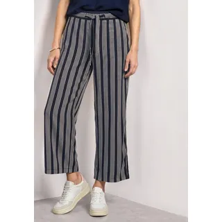 STREET ONE Emee Loose Fit Stoffhose Blau 40