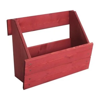 Hochbeet vertikal Hochbeetkasten für Zaunelement Joris 48x20,5x37 cm schwedenrot