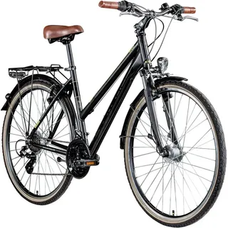 Zündapp T700 Trekkingbike Damen Schwarz, 45 cm)