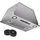 Flachschirmhaube 51 Silber