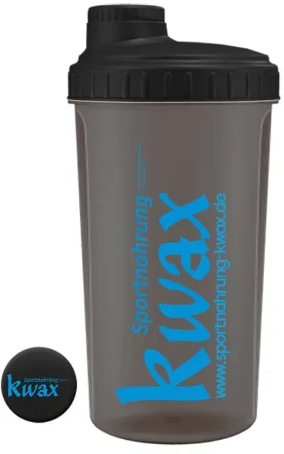 Sportnahrung-kwax - Mix Shaker - schwarz-transparent