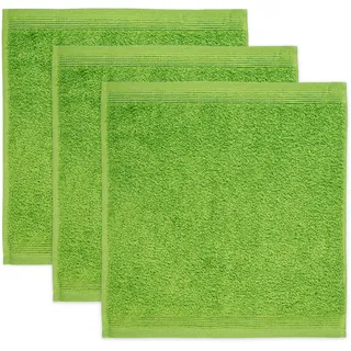 Seiftuch 30 x 30 cm peridot 3 St.