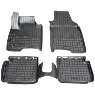Recambo 3D Premium Gummi Fußmatten passend für FIAT Panda | ab BJ 2012- | passgenau mit Rand