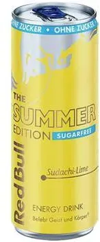 Red Bull Summer Edition 2026 Saduchi-Lime Sugarfree Energy Drink 250ml