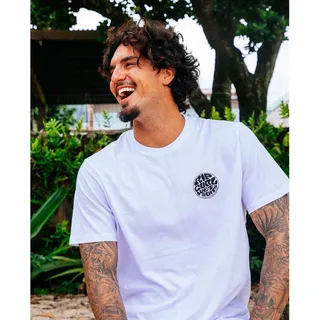 Rip Curl Wettie Icon Kurzarm-t-shirt - optical white L