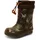 Unisex Kinder Thermo Rain Boot Brown Dino 22 EU