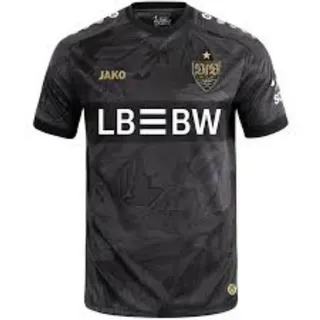 Jako VfB Stuttgart Trikot 3rd 2025/2026 Kids schwarz, 128 Kinder