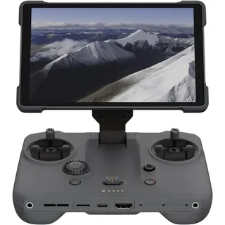DJI RC Pro 2-Fernsteuerung – 7" superhelles, drehbares Display für Vertikalaufnahmen, zusammenklappbare Steuerknüppel, eingebautes Mikrofon, kompatibel mit DJI Mavic 4 Pro und mehr
