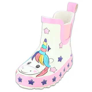 Beck Little Unicorn Gummistiefel, Mehrfarbig, 20 EU