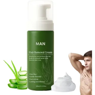 Botane Man Hair Removal Cream,Botane Hair Removal Cream for Men,Natural Aloe Vera Gentle Hair Remover,Enthaarungscreme intimbereich für Männer,haarentfernungscreme für die empfindliche Haut (1)