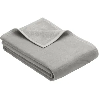 Kuscheldecke 100 x 150 cm silbergrau