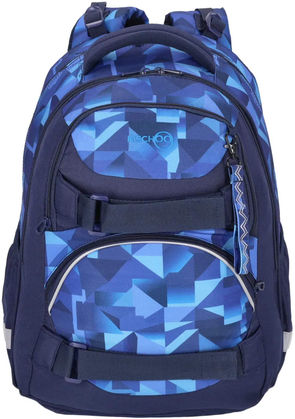 Kischoo Schulrucksack Nordoo mosaikblau - 43