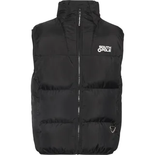 Southpole Bubble Vest 1.0 Schwarz S