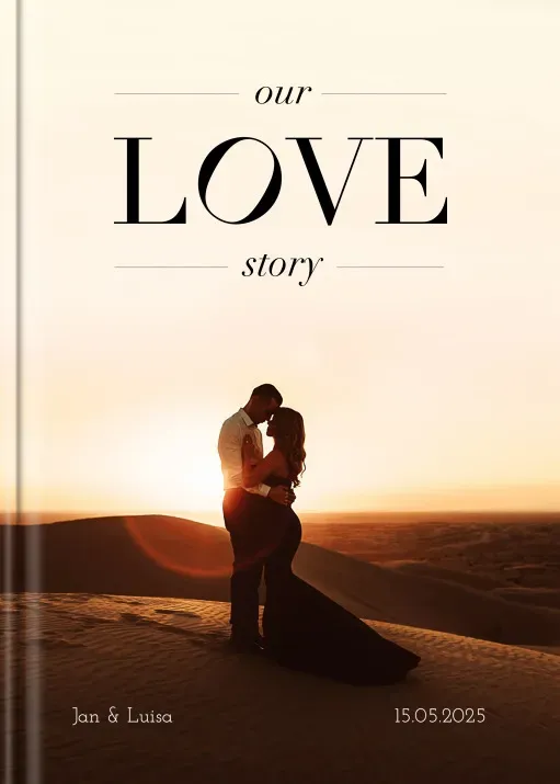 Digital "Lovestory" im Format A4 hoch