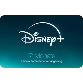 Disney Disney+ 12 Monate (Wert: 89,90 €)