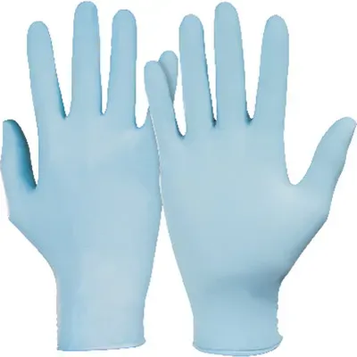 Chemikalienschutzhandschuh Dermatril® 740, Kat. III, blau, Größe 7, 100 Stück - blau - 7