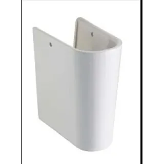 Vitra Integra Halbsäule 5316L003-0156 weiß, mit Federbefestigung, für Waschtisch