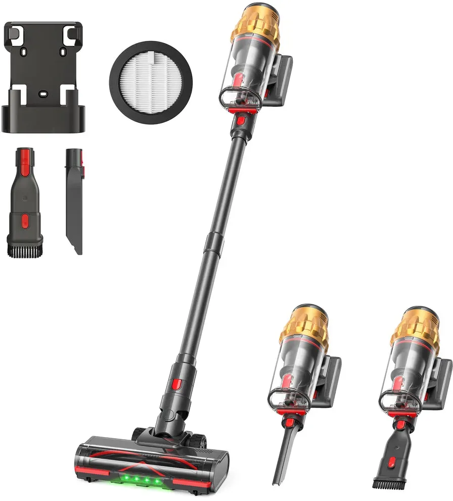 lubluelu G10/G11 – Kabellose Stielstaubsauger - EU / Gold