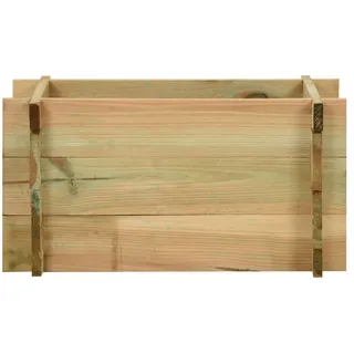vidaXL Pflanzkübel Hochbeet 120 x 120 x 40 cm Braun