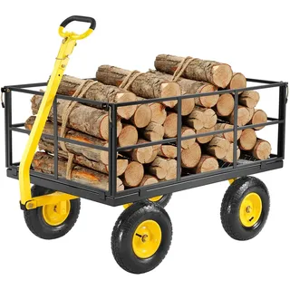 Vevor Bollerwagen 116,8x76x43 cm gelb