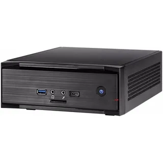 Inter-Tech MW-01 II Gehäuse Mini-ITX, USB 3.0 (Typ A+C) schwarz