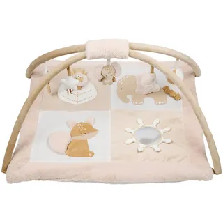 Nattou Spielbogen mit Krabbeldecke Flo, Ernest, & Oli, beige