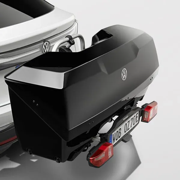 Volkswagen Heckbox Anhängekupplung Transportbox schwarz 000071109D