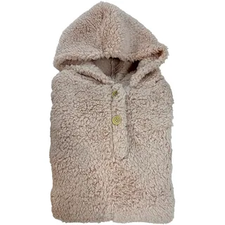 Antonio Kuschel Hoodie Teddy Oversize  Taupe