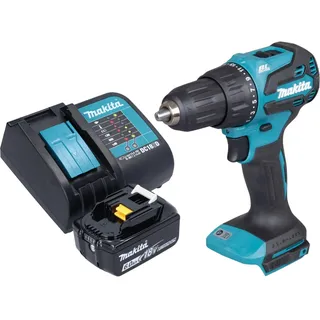 Makita DHP 490 SG1 Akku Schlagbohrschrauber 18 V 65 Nm Brushless + 1x Akku 6,0 Ah + Ladegerät