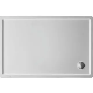 Duravit Starck Slimline 120x80x5,5cm, Antislip, weiß