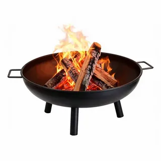Montafox Feuerschale Ø 58 cm Schwarz