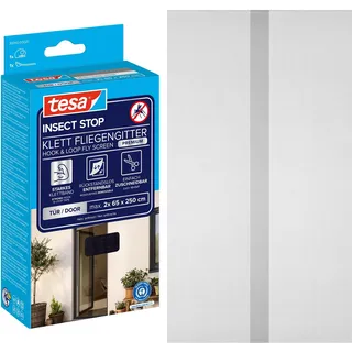 Tesa Fliegenschutzgitter Insect Stop Comfort 120 x 250 cm Anthrazit