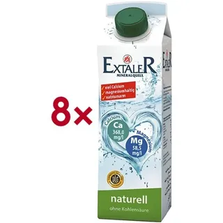EXTALER Mineralquell naturell 8 x 1,0L 15823 / 15815