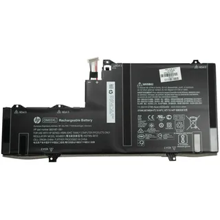 HP 863280-855 (3 Zellen, 4935 mAh), Notebook Akku, Schwarz