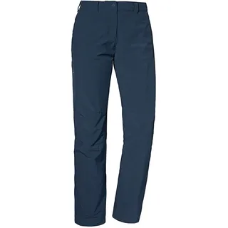 Schöffel Pants Engadin1 Warm L, warme Wanderhose mit 4 Wege-Stretch, robuste Thermohose mit vorgeformtem Knie und verstellbarem Bund, navy blazer, 34