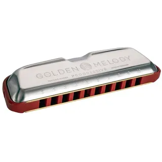 Hohner Mundharmonika, Mundharmonikas, Diatonische Mundharmonikas, Golden Melody Progressive, B - Diatonische Mundharmonika