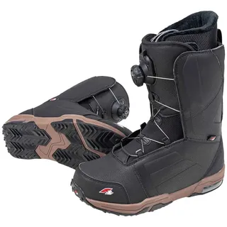 F2 Herren Snowboard Softboots Eliminator Dual TGF 270 Schwarz 2024/25