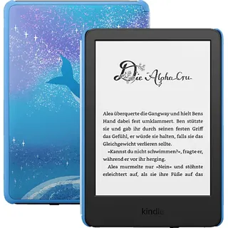 Amazon KINDLE - Der neue Kindle Kids Edition (2024) 16 GB E-Book-Reader Space Whale