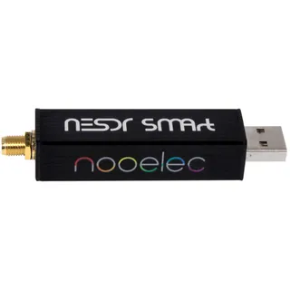 Nooelec RTL-SDR v5 SDR - NESDR SMArt HF/VHF/UHF (100kHz-1,75GHz) Softwaredefiniertes Radio. Premium RTLSDR mit 0,5 PPM TCXO, SMA-Eingang, Aluminiumgehäuse. RTL2832U & R820T2 (R860)-basiertes Funkgerät