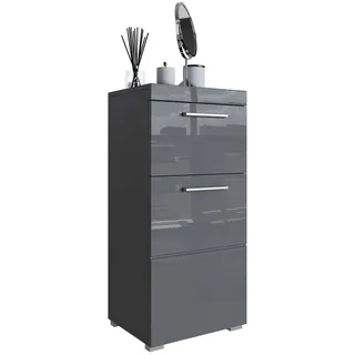 Newroom Kommode Trinity 37 x 79 x 31 cm Grau
