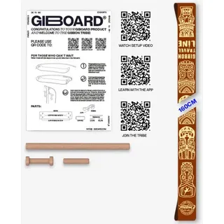 Gibbon Ersatz-Slackline Giboard Travel Line