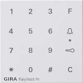 Gira Aufsatz Codetastatur rws 851327