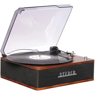 Denver VPB-262 Plattenspieler Schwarz, Holz